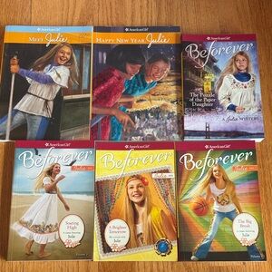 American Girl Beforever Julie Book Collection - Vibrant Covers